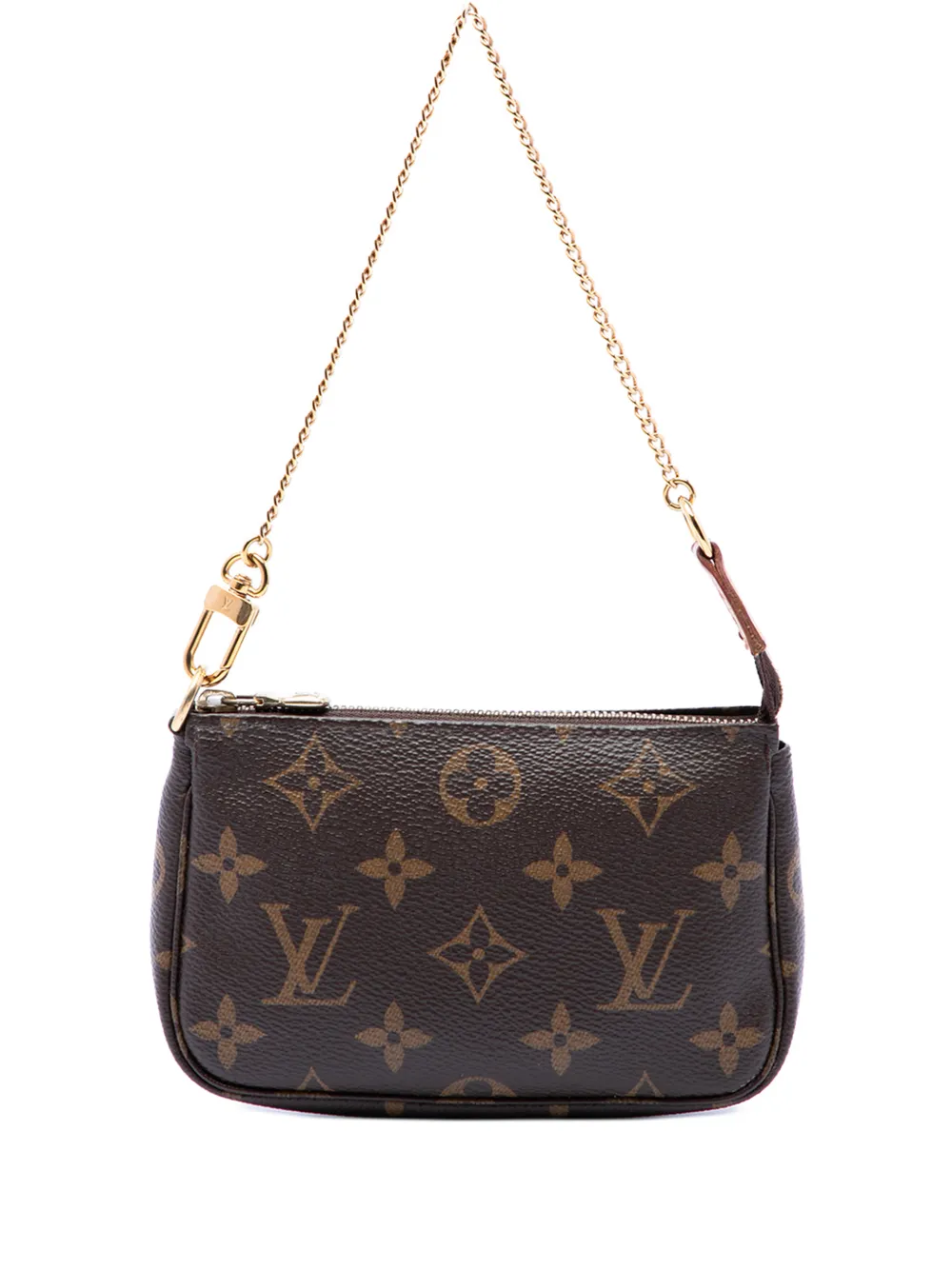 Louis Vuitton Pre-Owned 2020 Monogram Mini Pochette Accessoires handbag - Brown