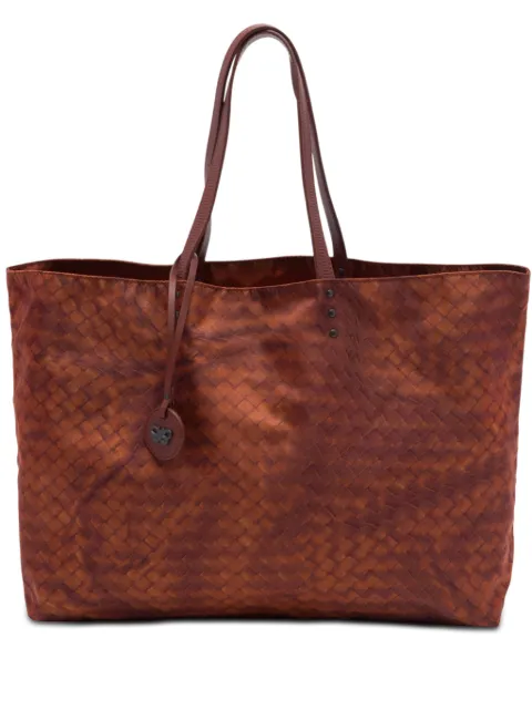 Bottega Veneta Pre-Owned 2012-2026 Nylon Intrecciolusion tote bag