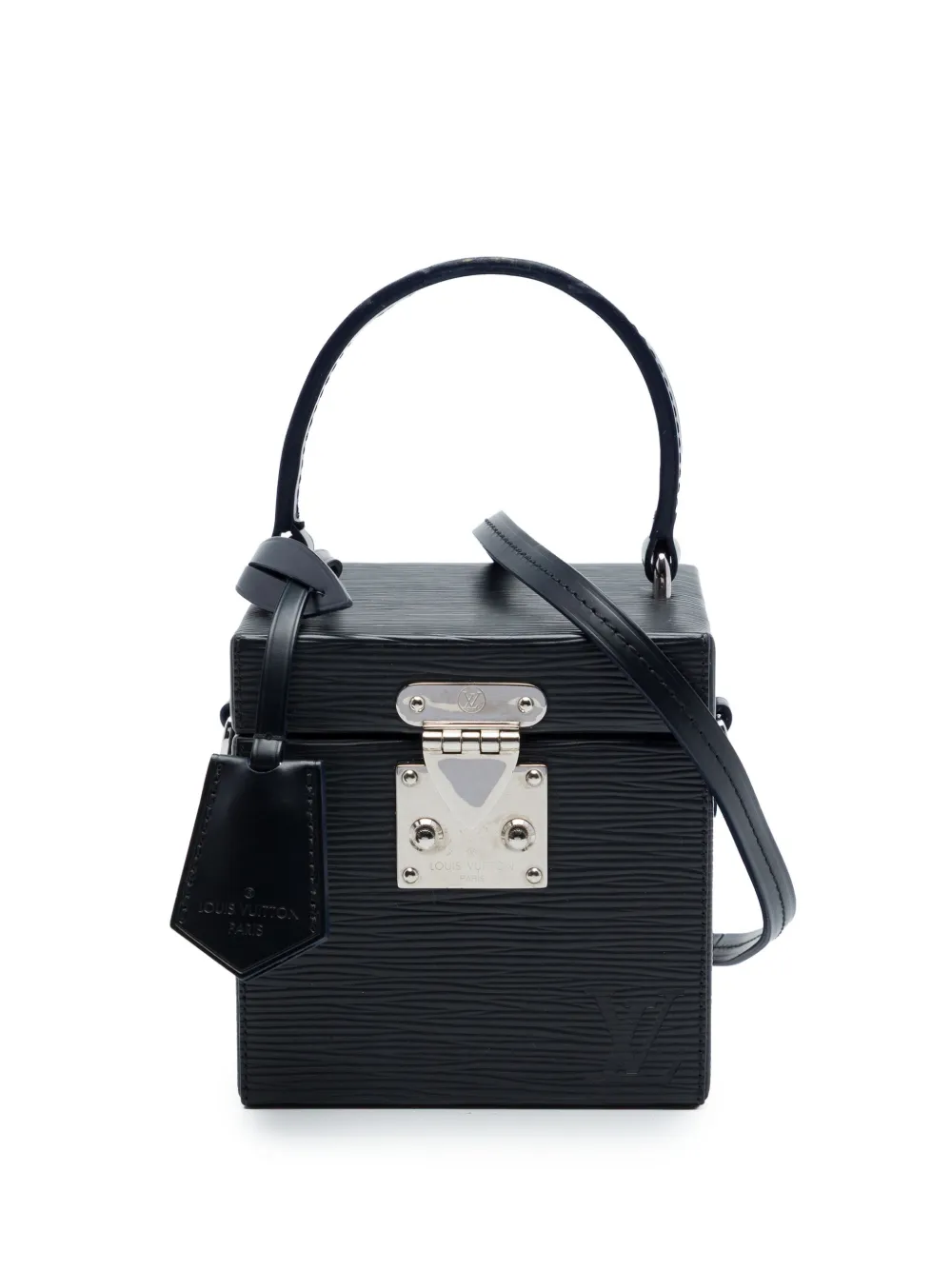 Louis Vuitton Pre-Owned 2018 Epi Bleecker Box satchel - Black