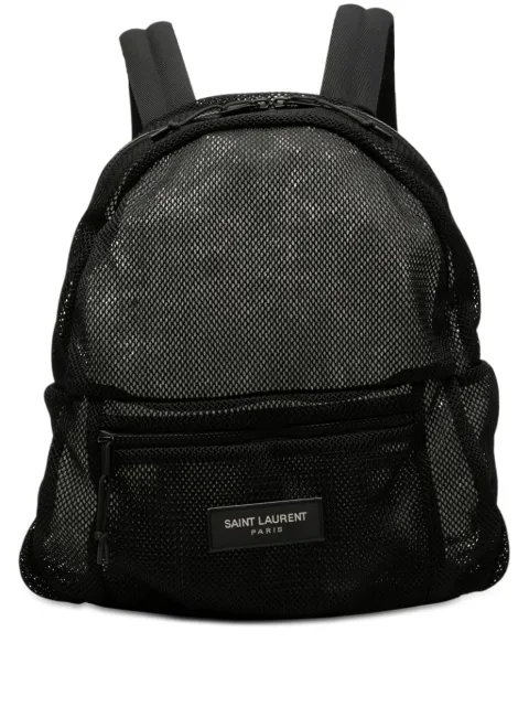 Saint Laurent Pre-Owned 2021 Mesh backpack