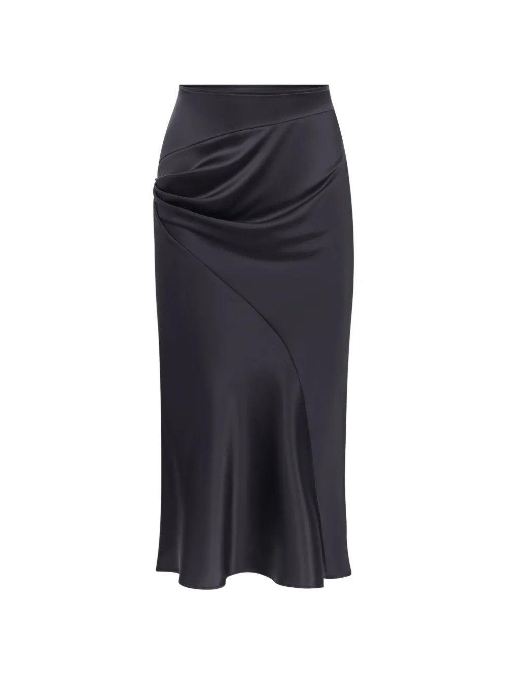 Nina Ricci Asymmetrischer Midirock - Schwarz