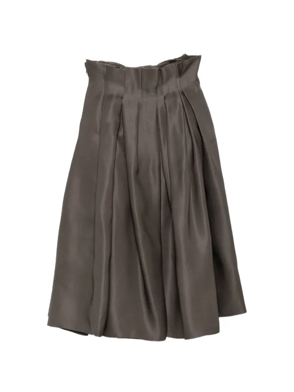 Khaite Astrid Skirt in Grey
