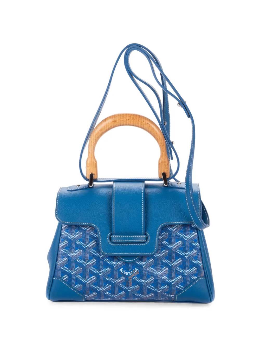 Goyard Pre-Owned mini Saigon shoulder bag - Blu