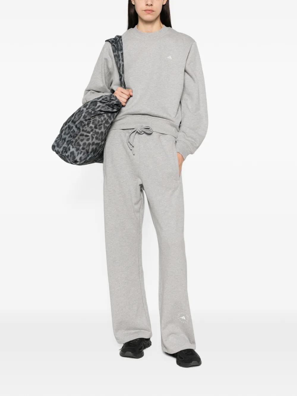 adidas by Stella McCartney Straight broek Grijs