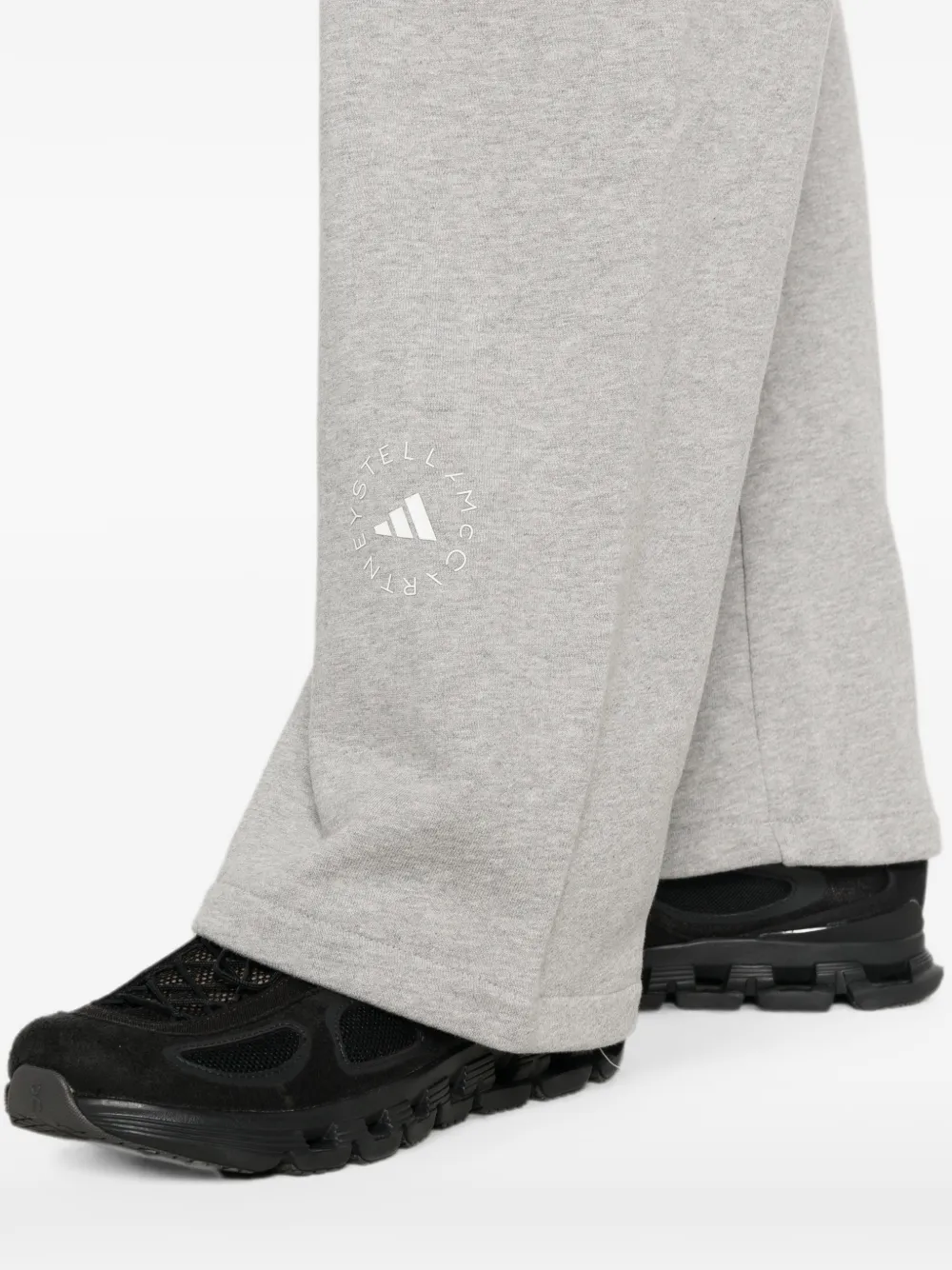 adidas by Stella McCartney Straight broek Grijs