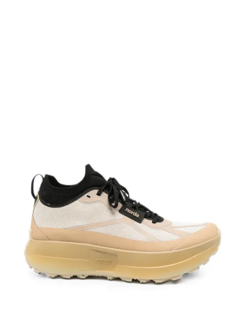 norda panelled lace-up sneakers