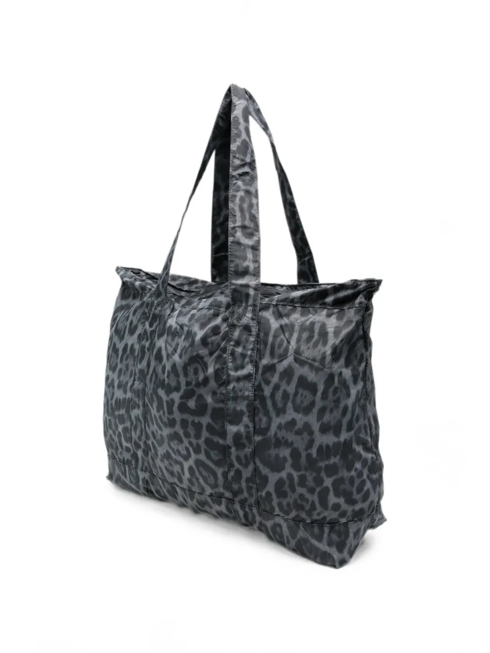 adidas by Stella McCartney Shopper met luipaardprint en logoprint Grijs
