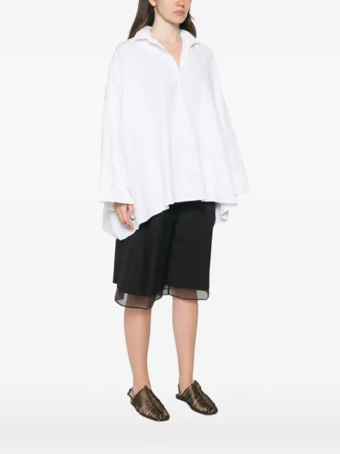 Daniela Gregis oversized long-sleeve blouse