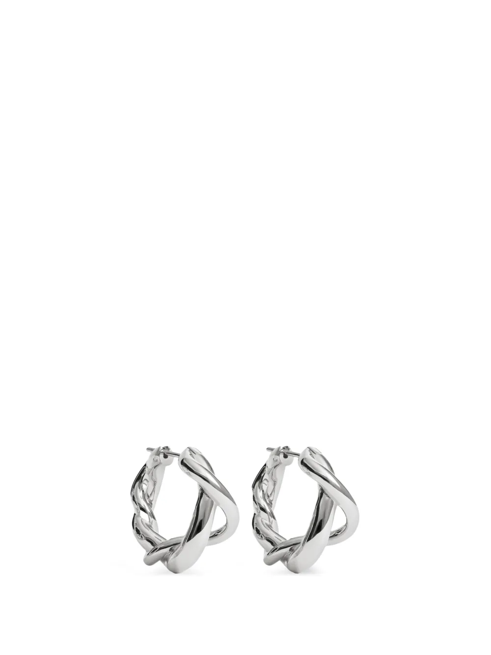 Monica Vinader Ochre twisted hoop earrings · OS