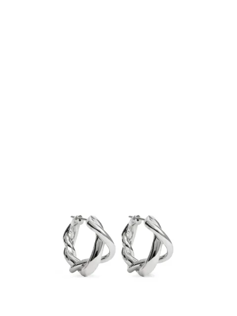 Monica Vinader Ochre twisted hoop earrings