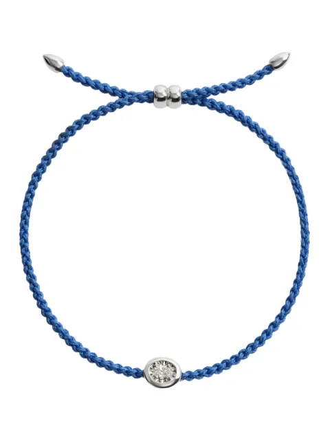 Monica Vinader Oval cord diamond bracelet