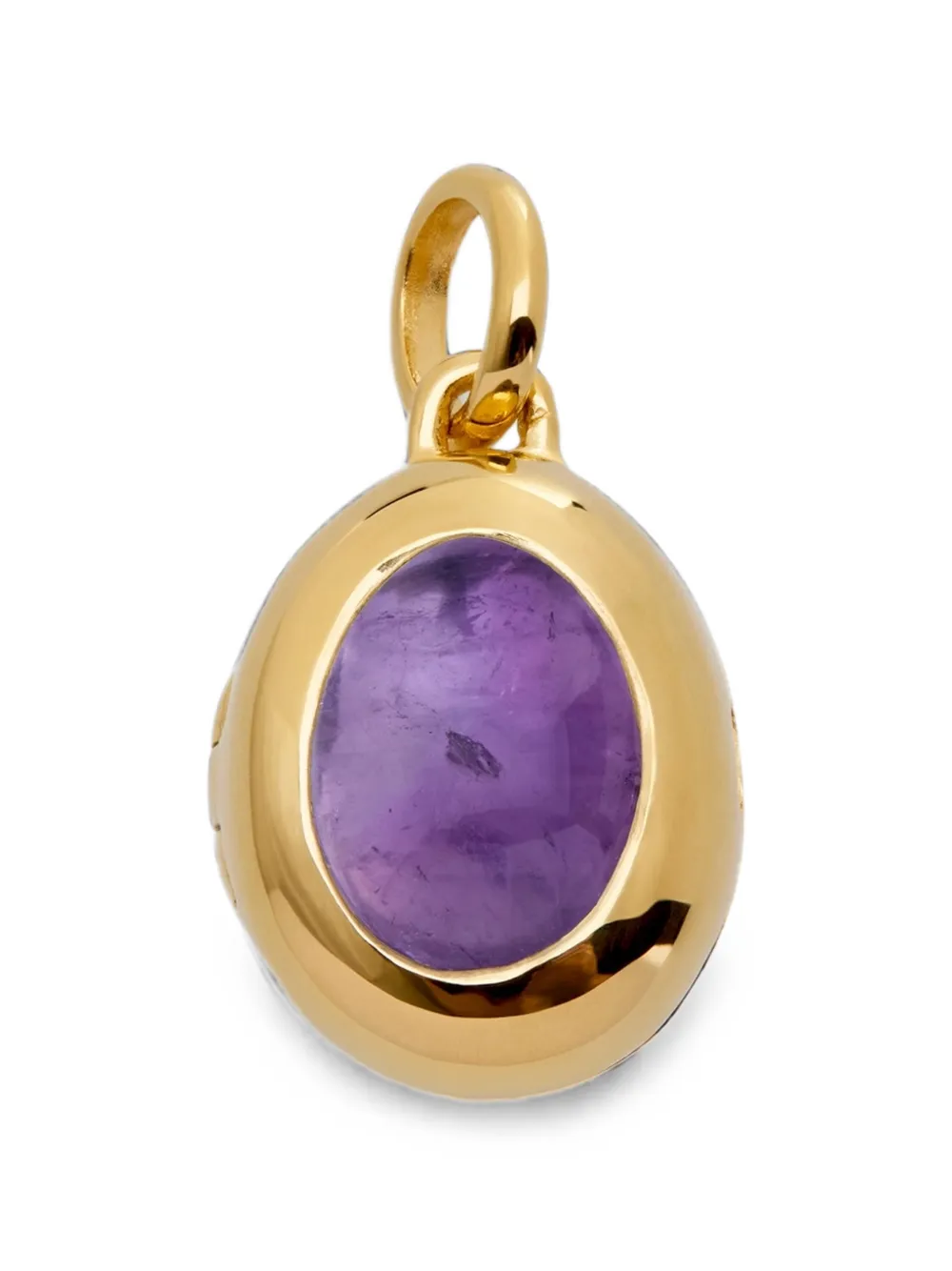 Monica Vinader February Birthstone Halskette - Gold