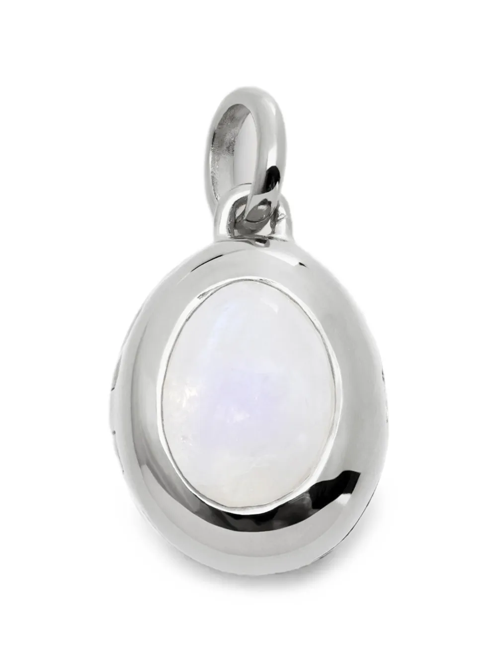 Monica Vinader June Medaillon mit Geburtsstein - Silber