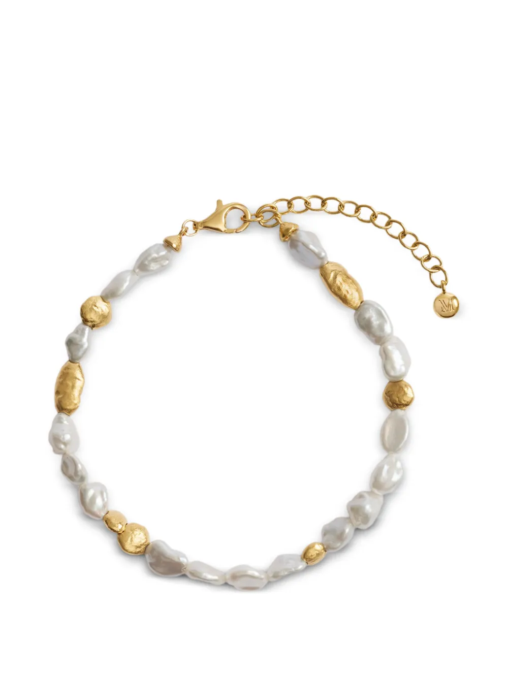 Monica Vinader Capri pearl bracelet - Bianco