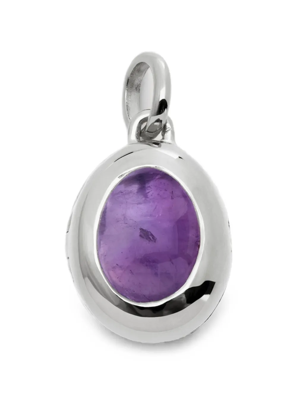 Monica Vinader February Birthstone Halskette - Silber