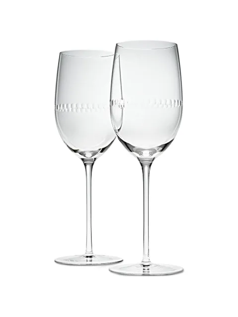 Christofle Perles water glasses (set of two)