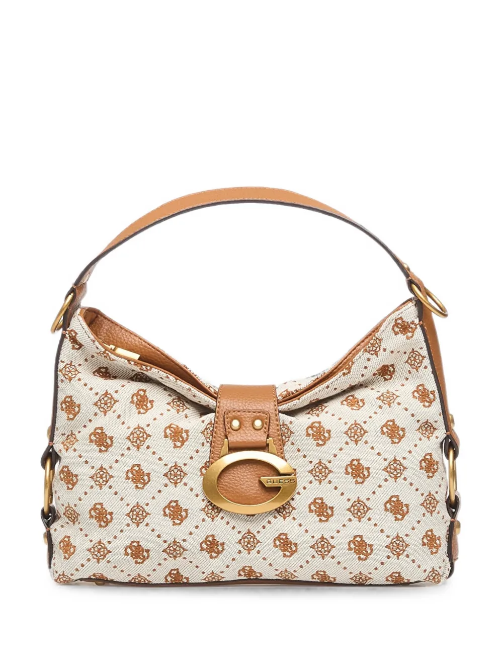 GUESS USA Borsa a spalla Camden grande - Toni neutri