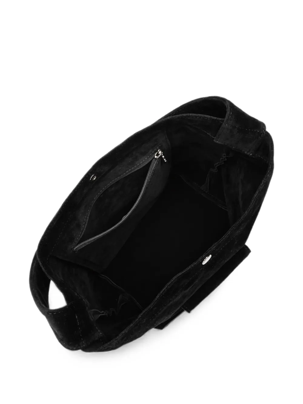 Lancaster Bucket-tas met logo Zwart