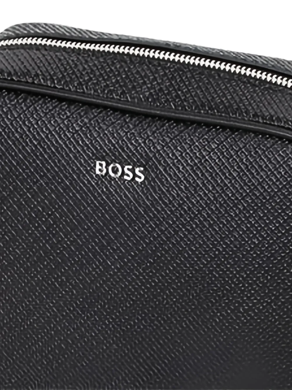 BOSS Messengertas met logoplakkaat Zwart