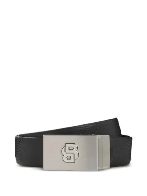 BOSS logo-plaque reversible belt