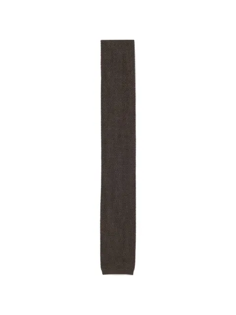 BOSS jacquard-patterned tie in pure wool