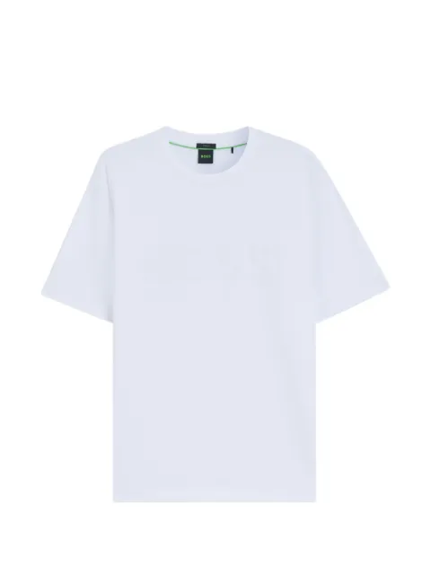 BOSS T-Shirt aus Baumwollstretch mit Logo