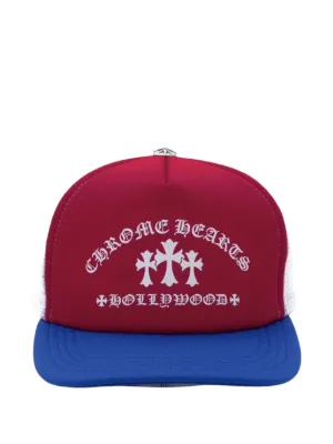 Chrome Hearts トラッカーハット | ブルー | FARFETCH JP