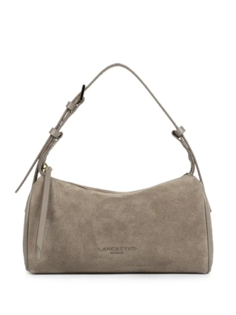 Lancaster small suede-effect adjustable-strap shoulder bag