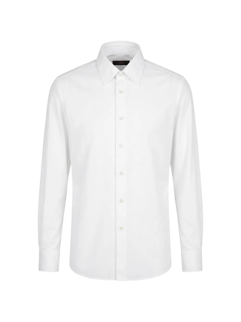 Slowear long-sleeve button-down shirt Wit