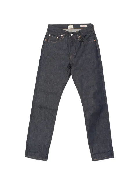 Levi's straight-leg selvedge jeans
