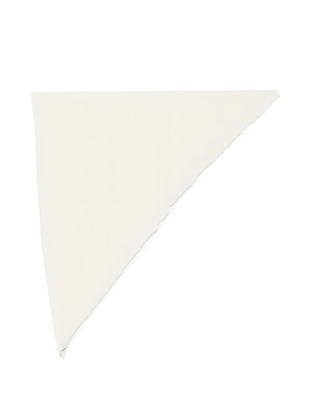 Faliero Sarti Adeli raw-edge scarf - Nude