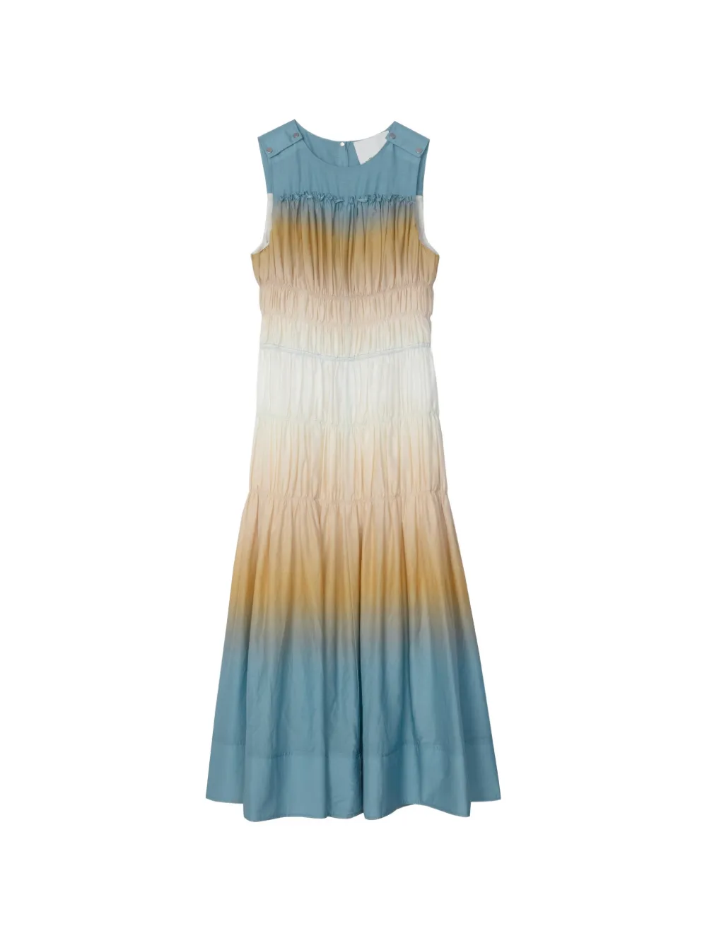 3.1 Phillip Lim ombré gathered midi dress