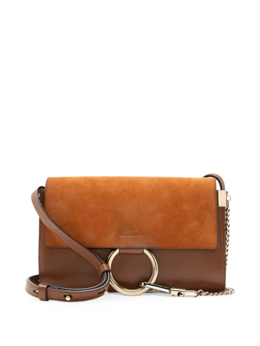 Chloé Vintage 2016 Faye Schultertasche - Braun