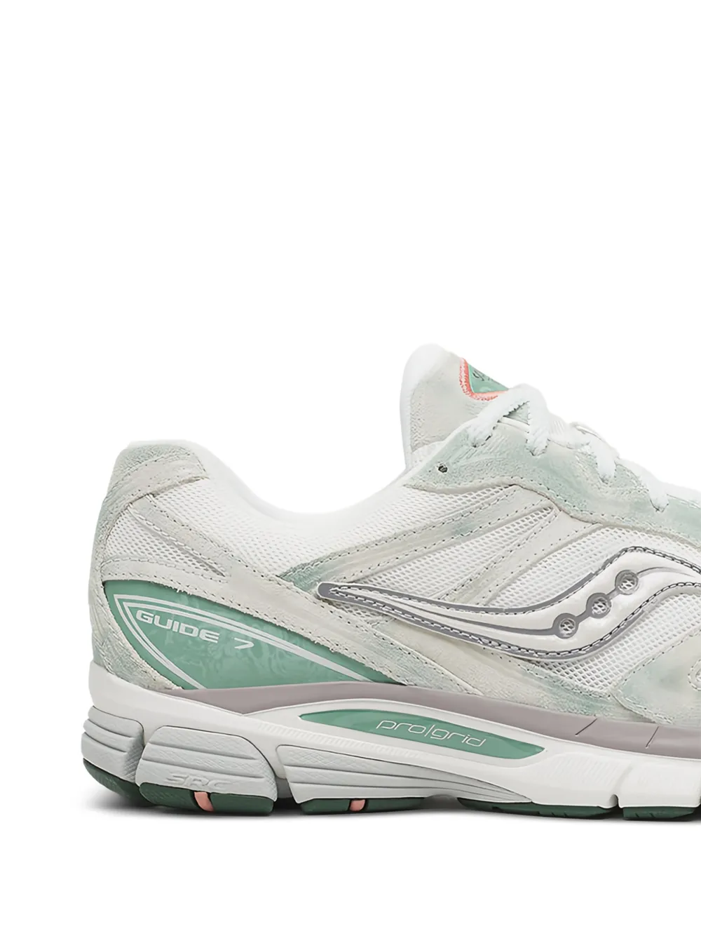 Saucony Progrid Guide 7 mesh-panels low-top sneakers Wit