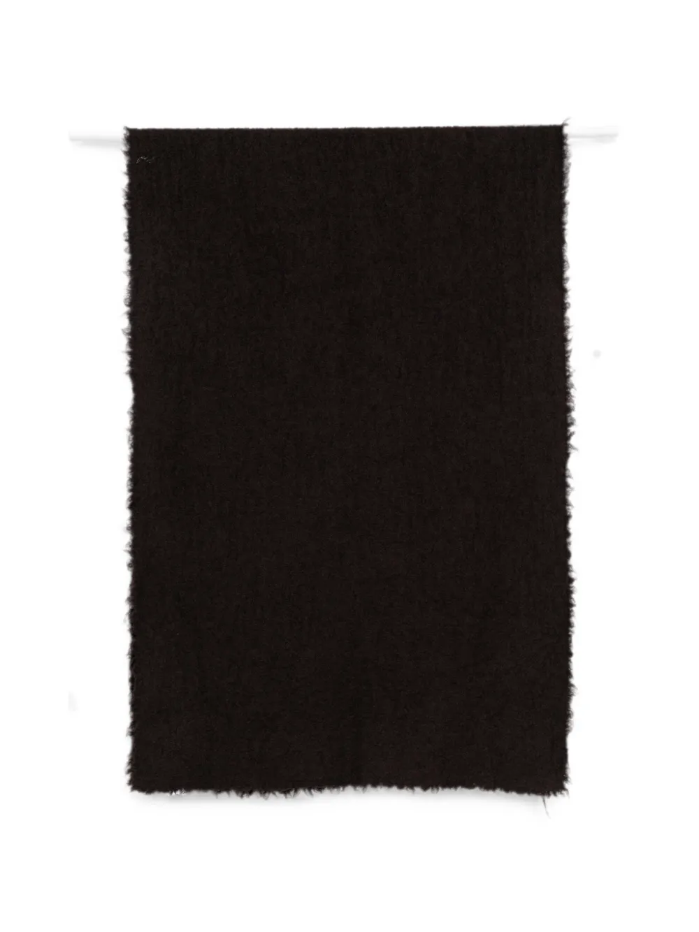 Faliero Sarti Alexia frayed scarf - Marrone
