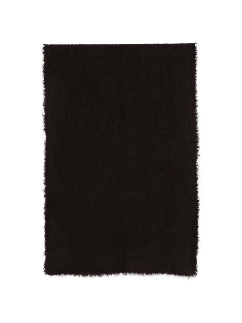 Faliero Sarti Alexia frayed scarf - Braun