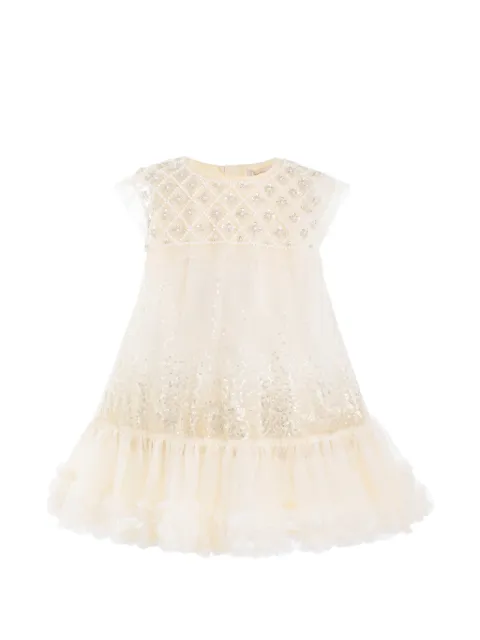 Tulleen Renoria sequin-embellished ruffled dress