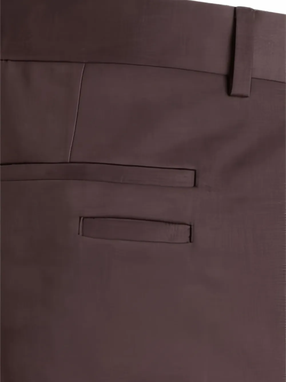 BOSS Slim-fit broek van katoen kasjmier en stretch Bruin