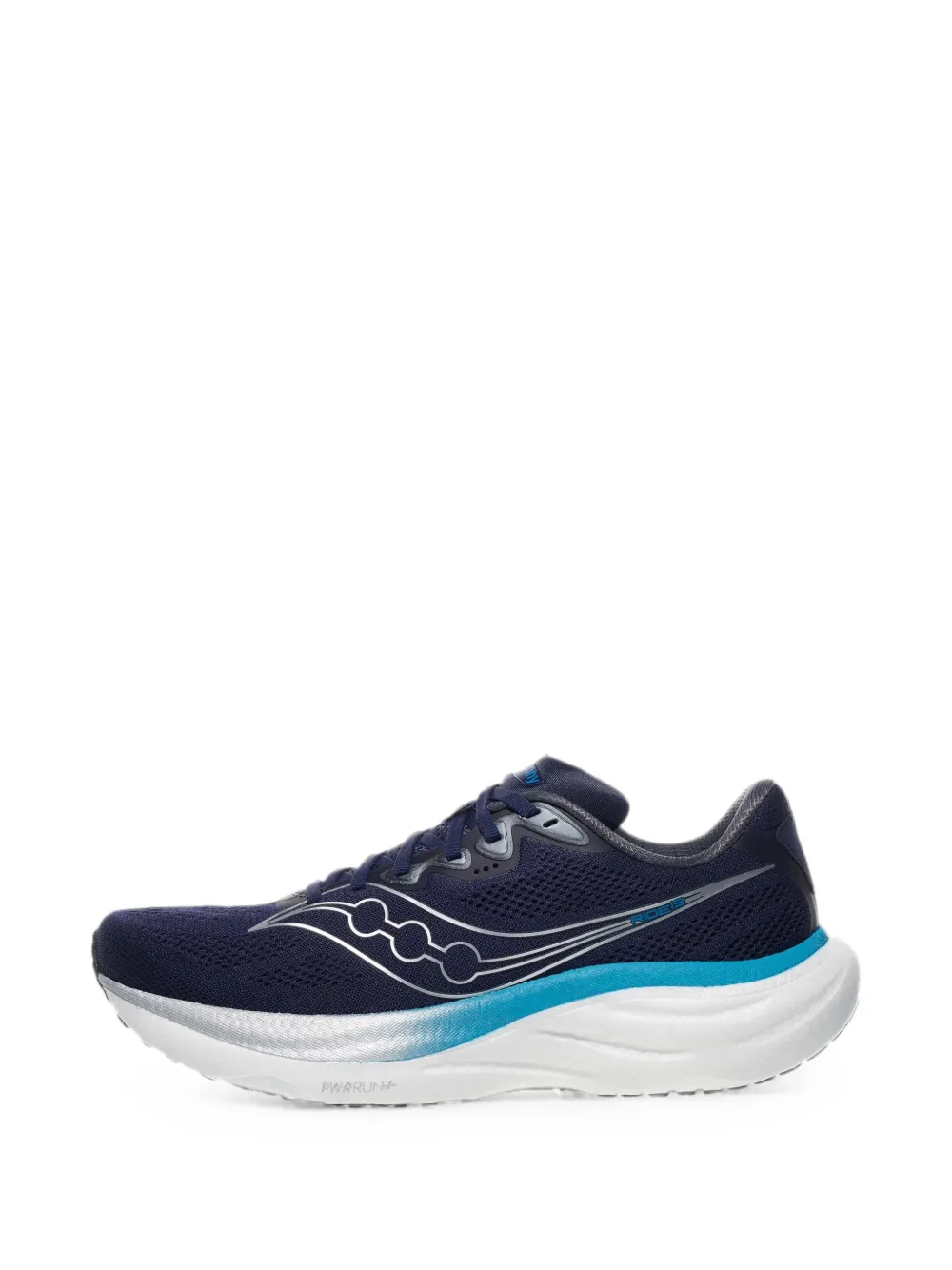 Saucony Ride 19 mesh sneakers Blauw