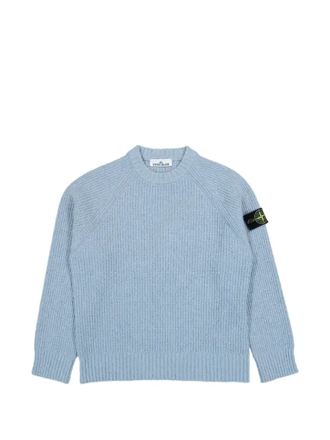 Stone Island ribbed-knit bouclé sweater