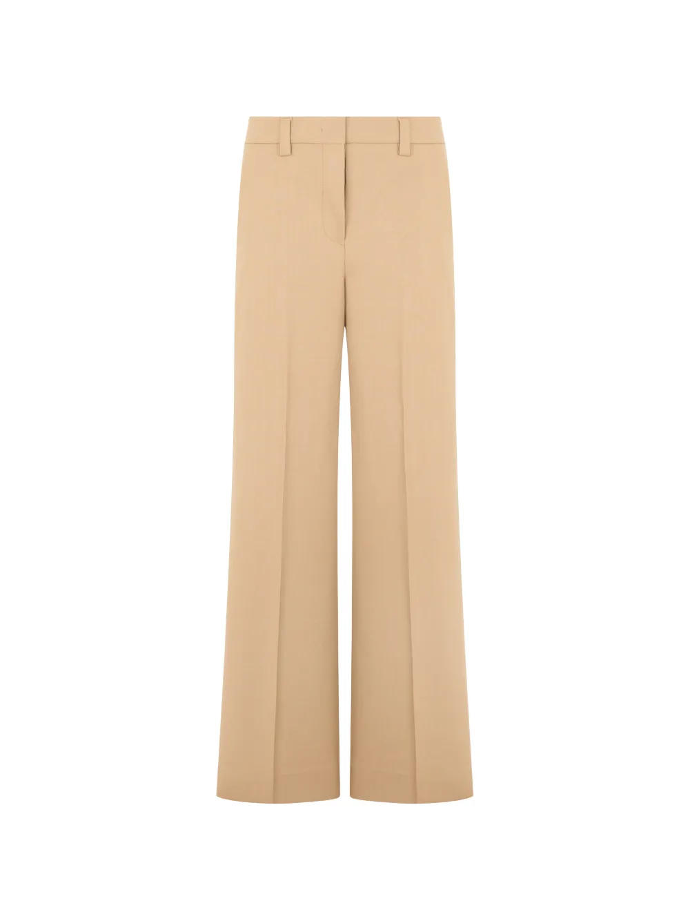 slowear pressed-crease wide-leg trousers - Toni neutri