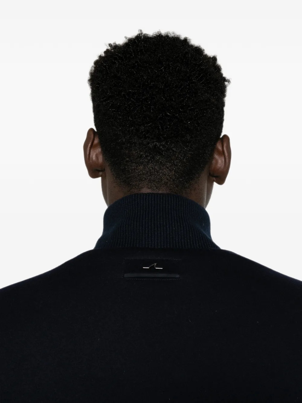 Paul & Shark Kasjmier jack met hoge hals Blauw