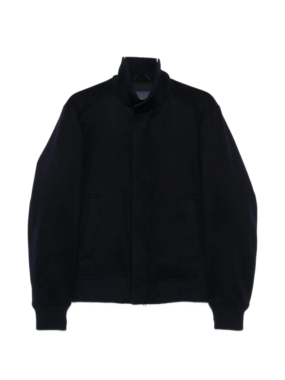 Paul & Shark cashmere high-neck jacket - Blau