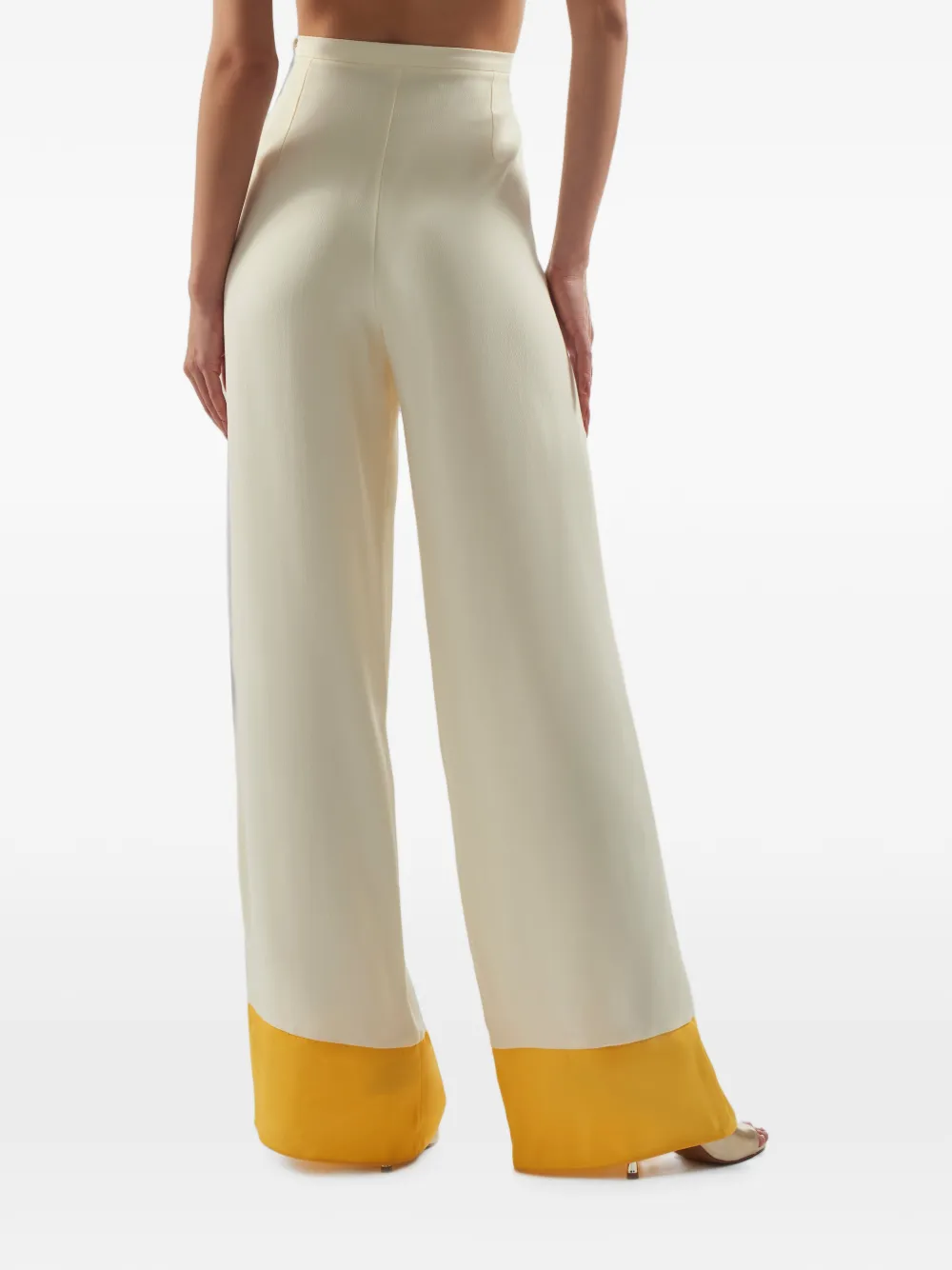 Taller Marmo Marlene Corniche High-waist Trousers in Neutrals, view 4
