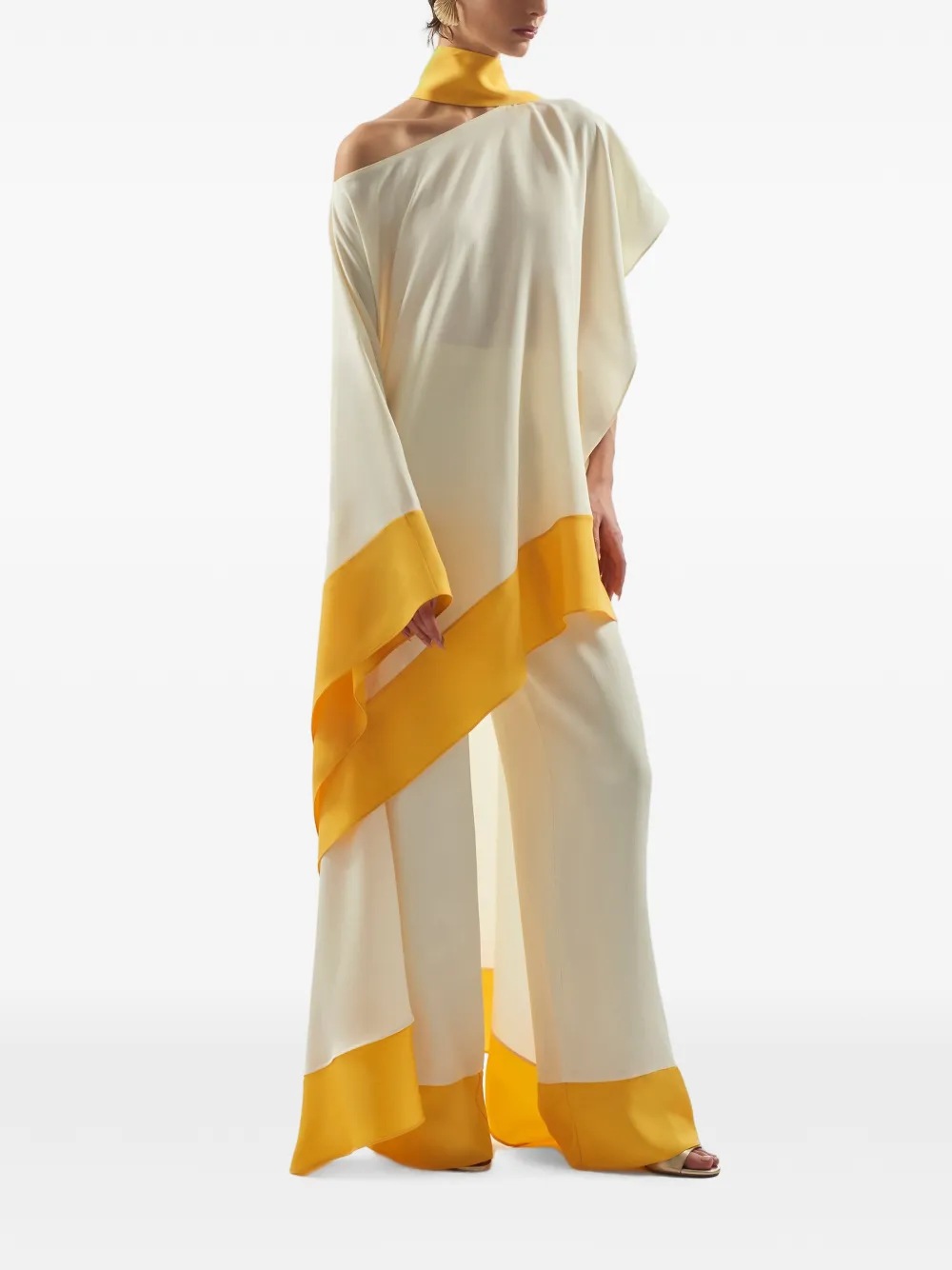 Taller Marmo Marlene Corniche High-waist Trousers in Neutrals, view 2