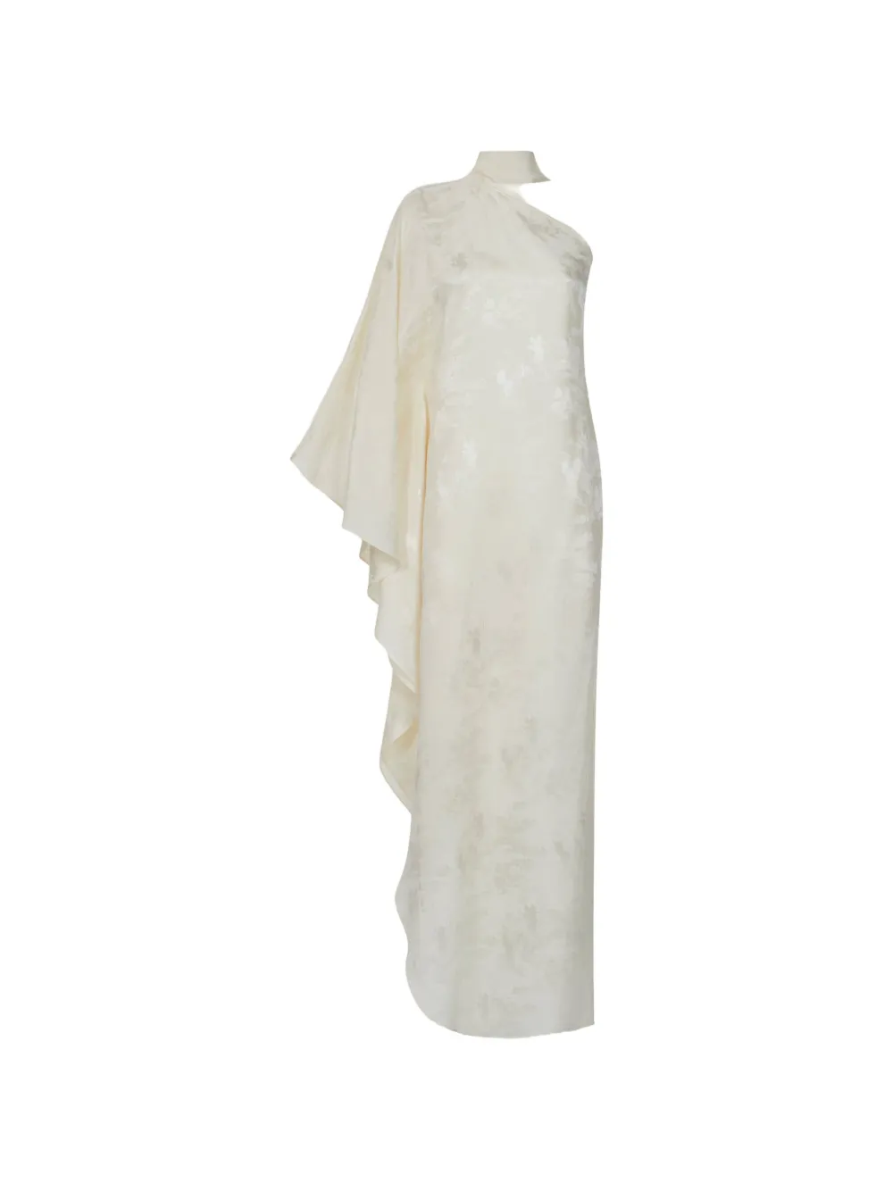 Taller Marmo Ubud Toile One-shoulder Maxi Dress In White