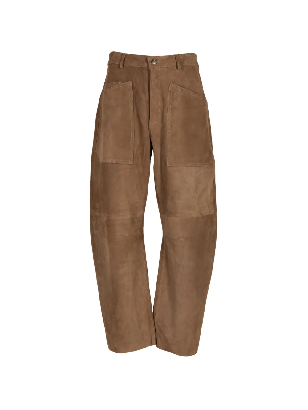 Giorgio Brato suede panelled trousers · S
