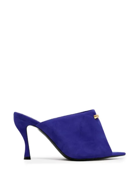 Balenciaga Midnight City mules in purple