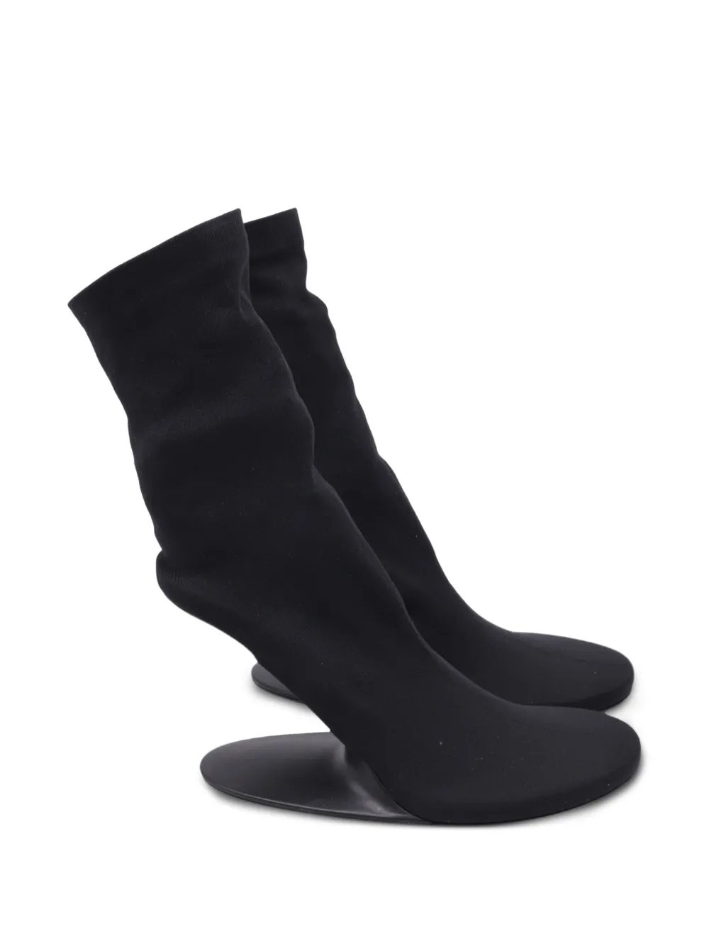 Balenciaga Pre-Owned Stage Stiefel mit runder Kappe - Schwarz