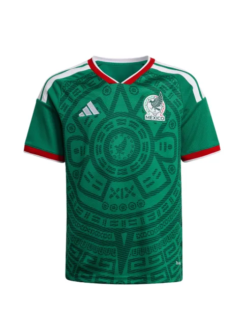 adidas Kids camiseta Mexico 26 Home de manga corta